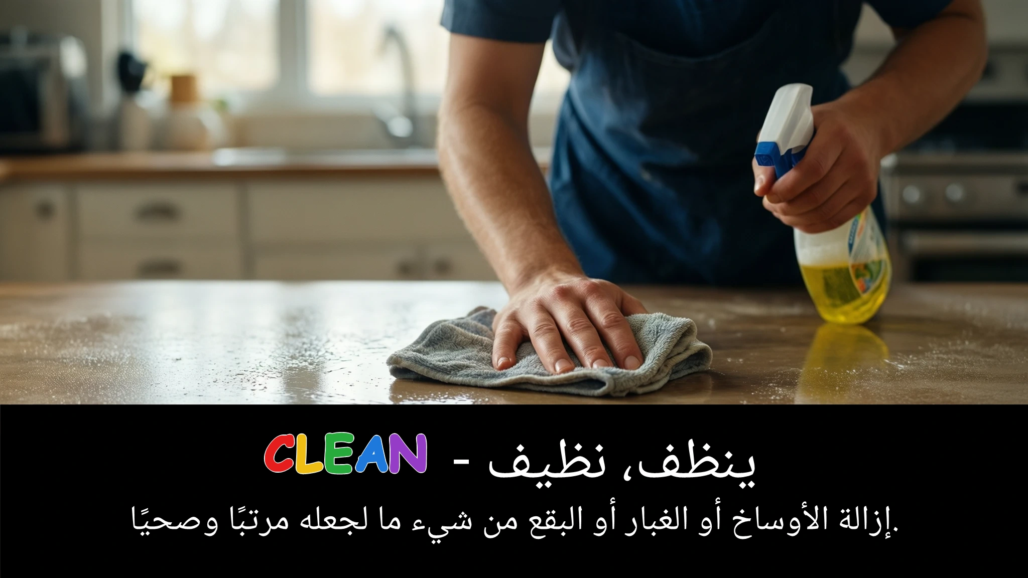 Arabic Illustration for clean